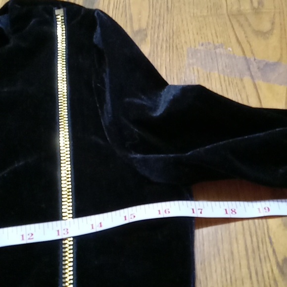 FRENCH CONNECTION 10 Women NEW DRESS Black Party Casual VELVET Cocktail - Picture 7 of 10